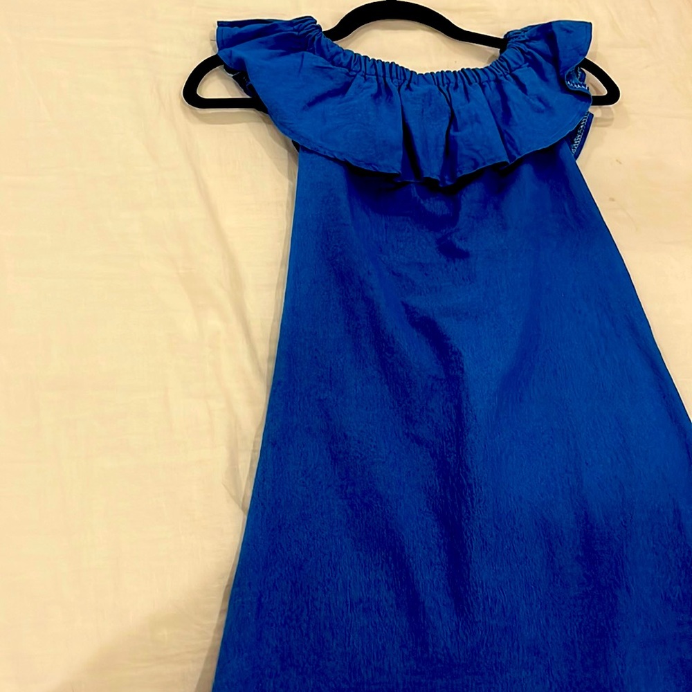 Blue dress